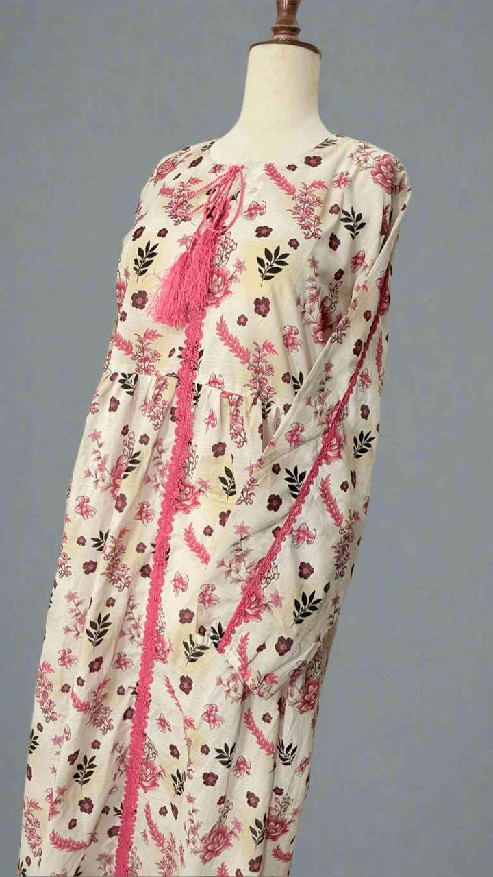 Flora Lace Long Dress