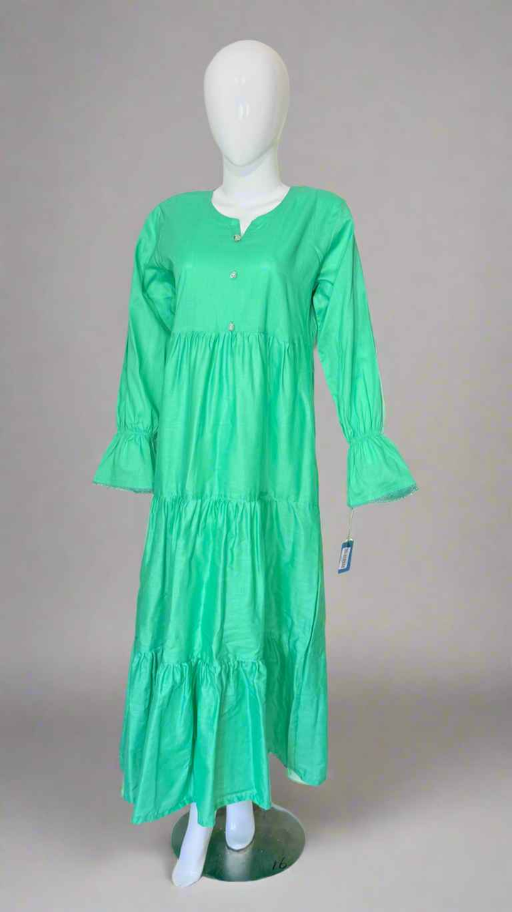 Plain Three layer Dresses