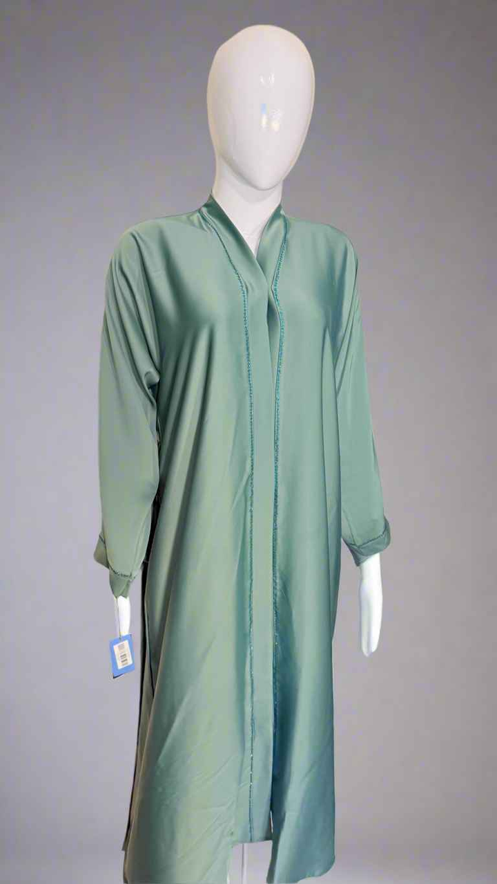 Fancy Silk Abaya