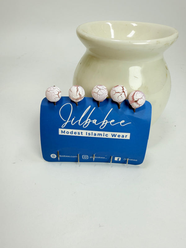 Hijab pins double shade ball