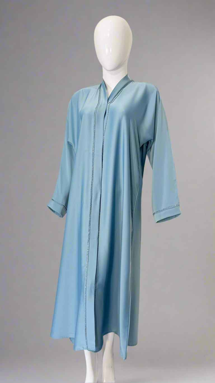 Fancy Silk Abaya