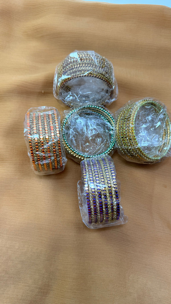 Fancy Bangles with stones