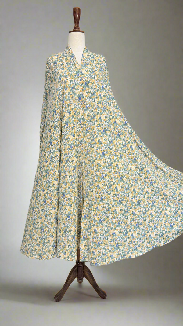 Printed Maxi Abaya