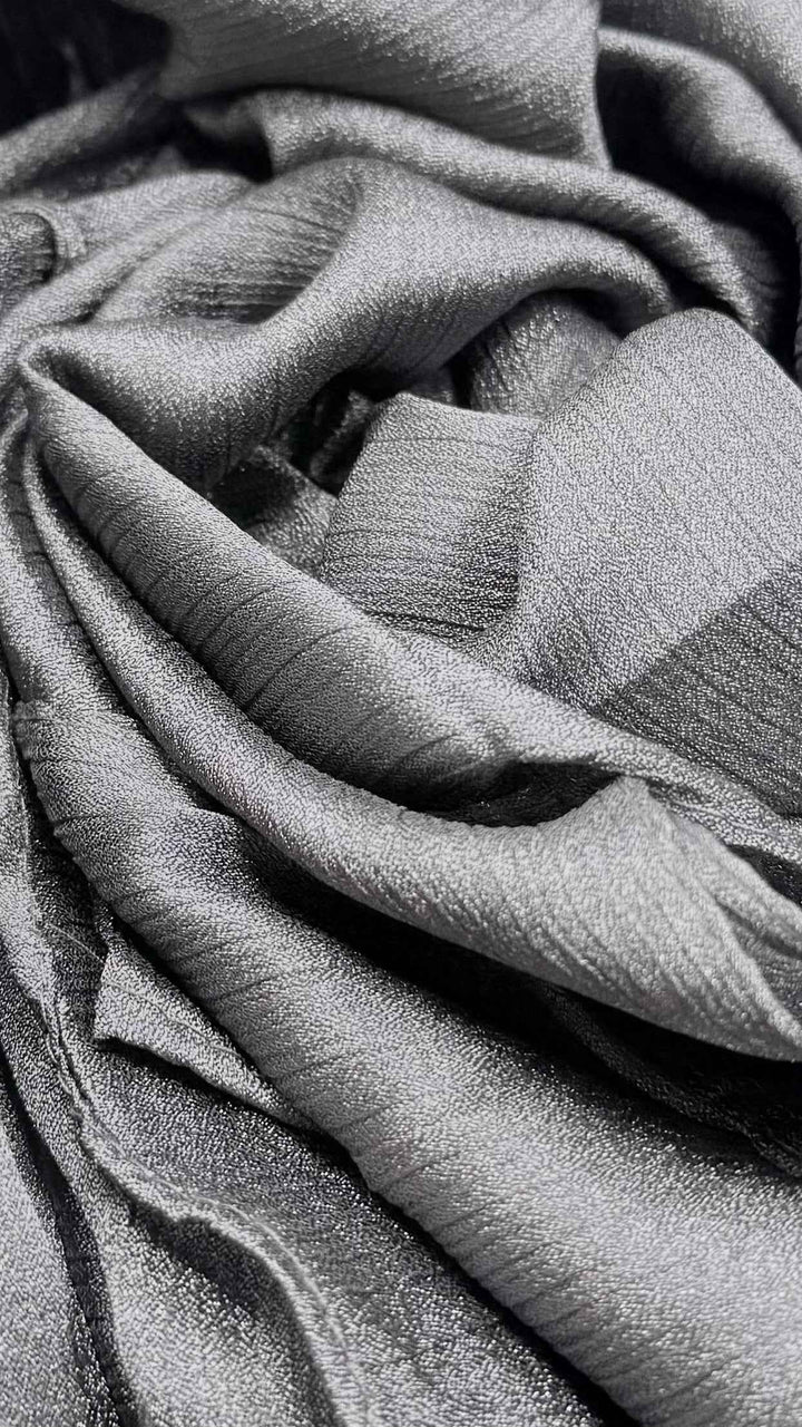 Crinkle Soft Silk Crushed Silk Hijab