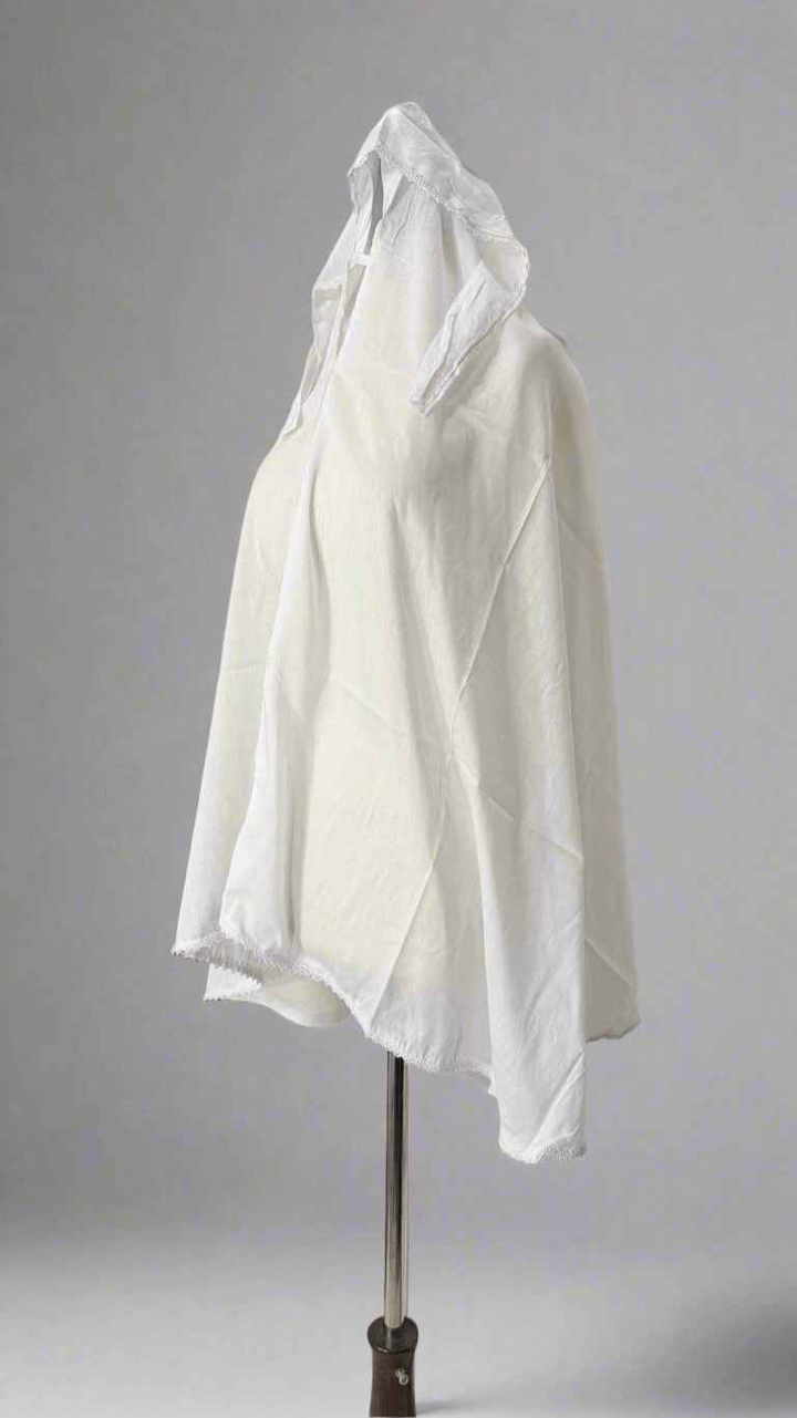 Plain Ladies Ihram White