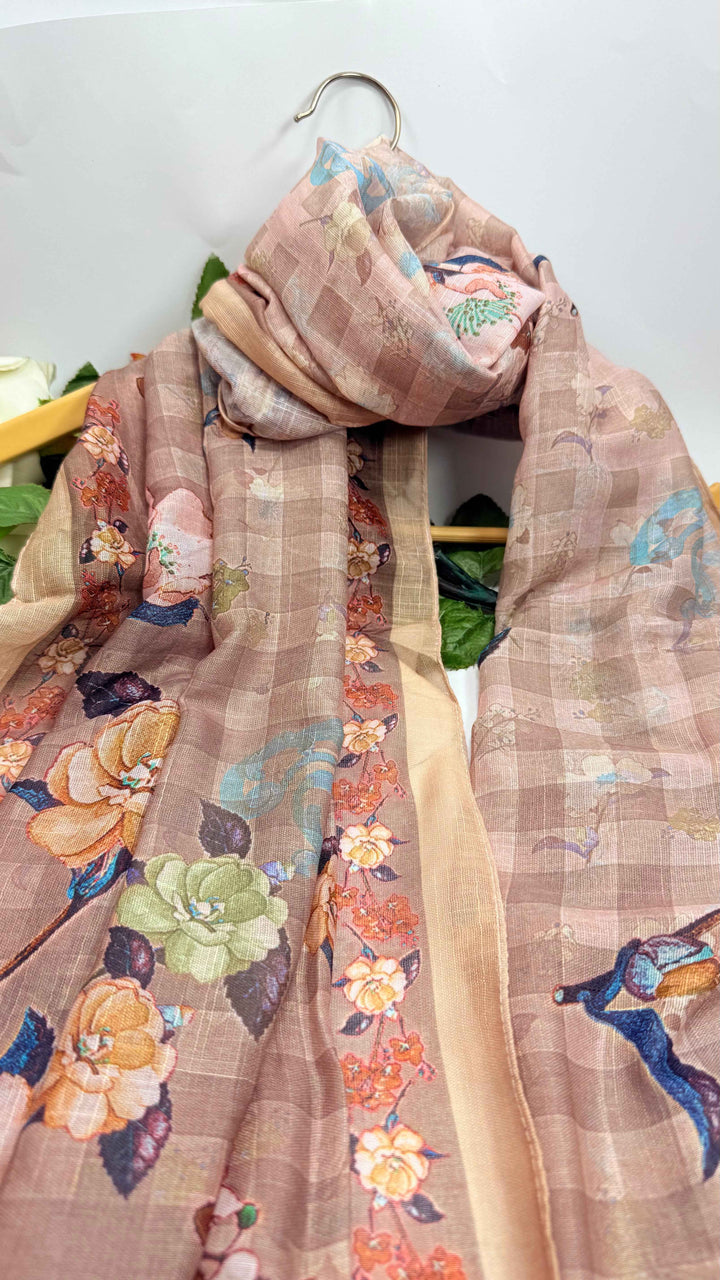 Digital Printed Lawn Hijab