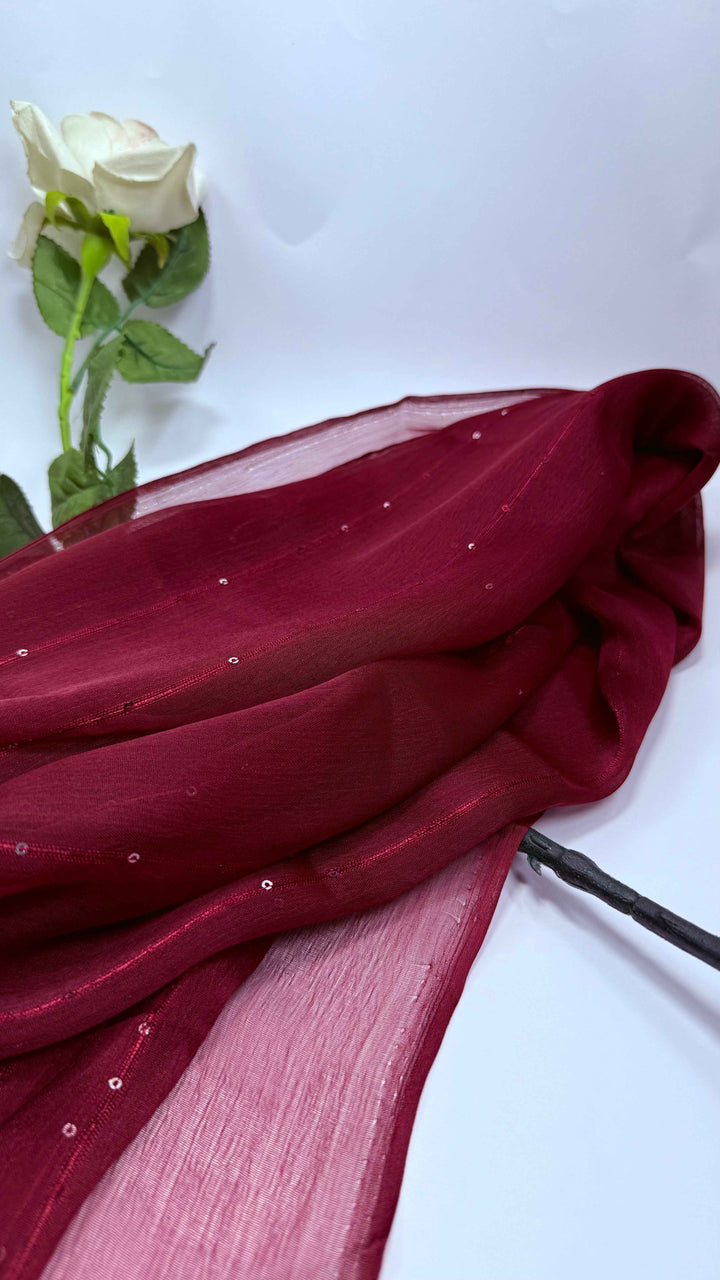 Sequence chiffon Duppata