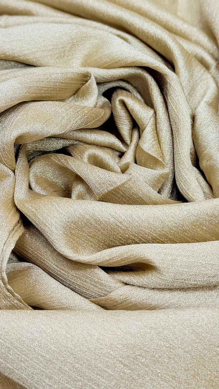 Crinkle Soft Silk Crushed Silk Hijab