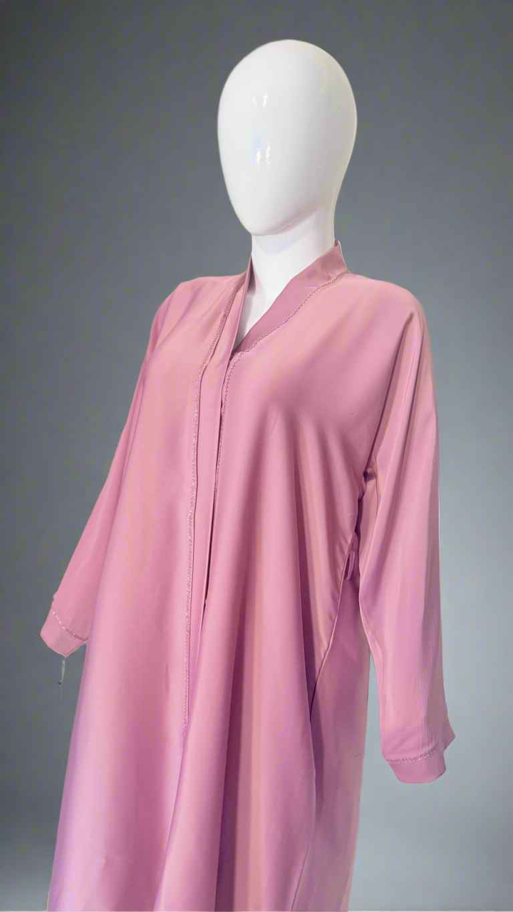 Fancy Silk Abaya