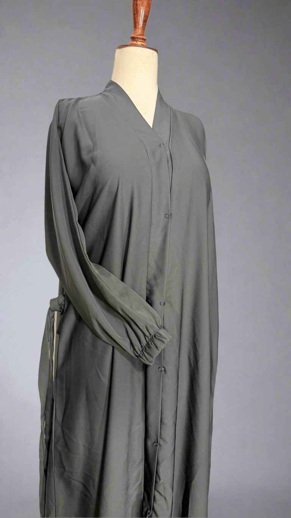Plain straight Abaya