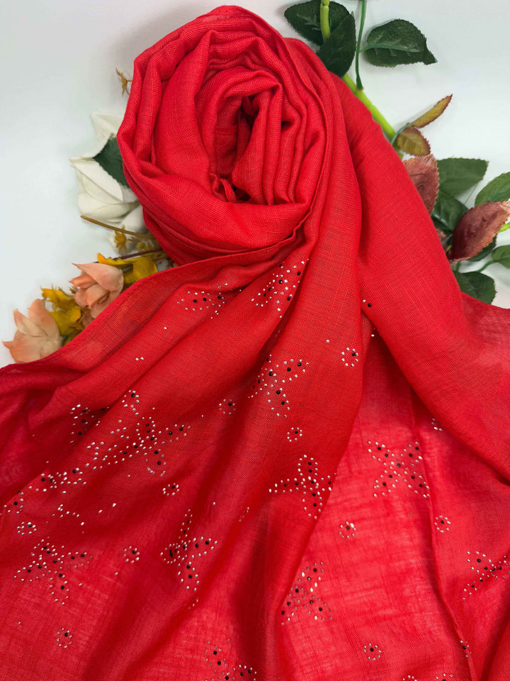 Silver Mukaish Hijab - Jilbabee