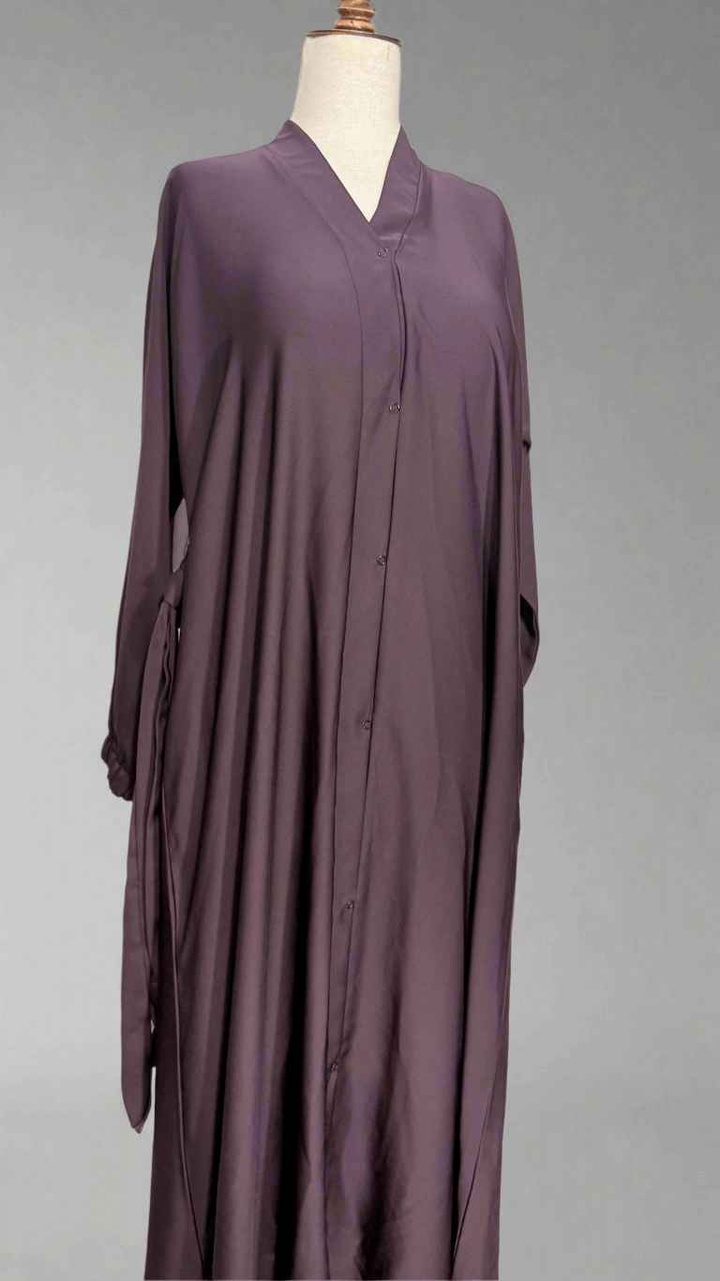 Plain straight Abaya