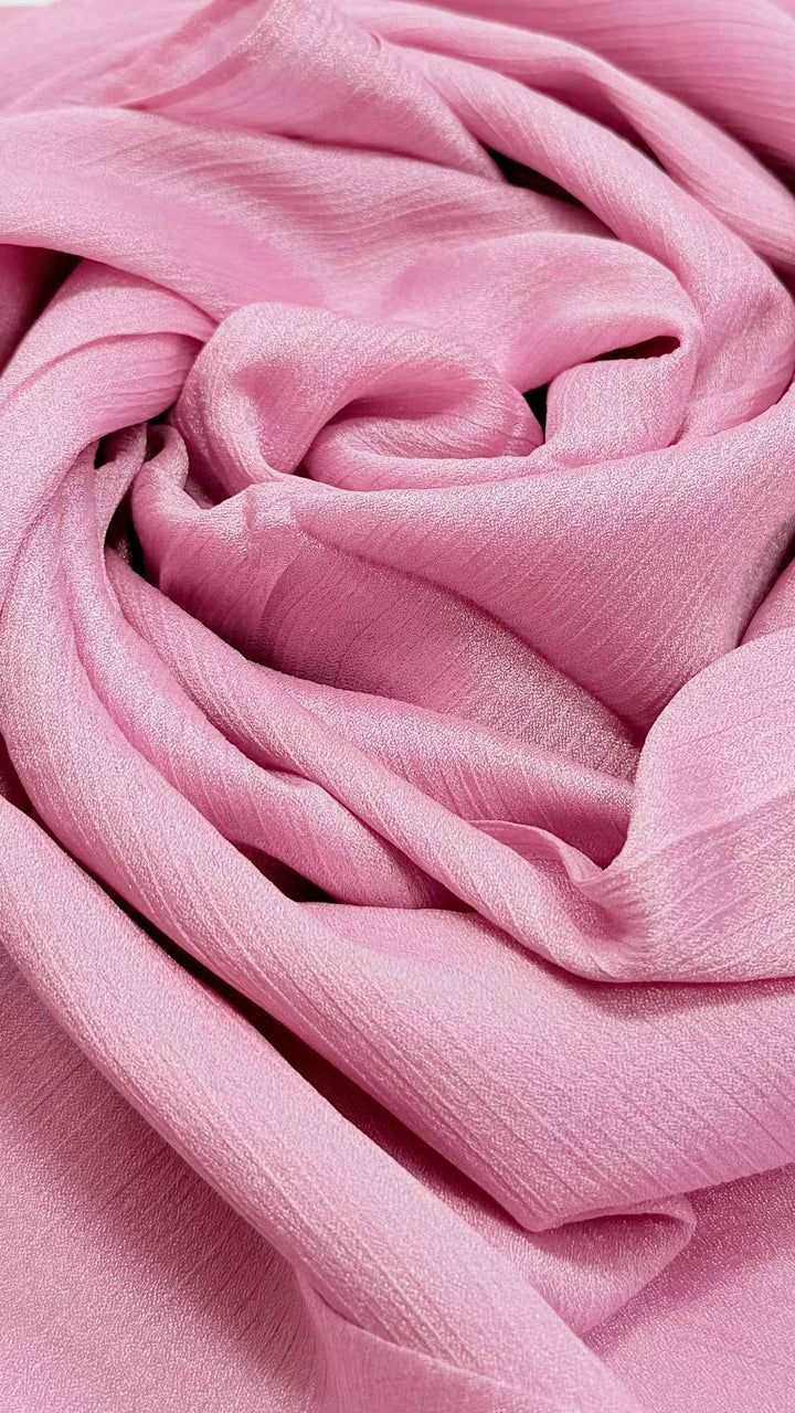 Crinkle Soft Silk Crushed Silk Hijab