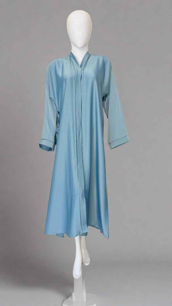 Fancy Silk Abaya