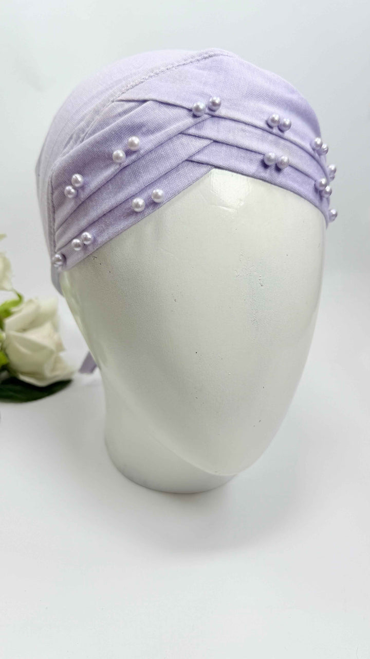 3D Layer Cap With Pearl