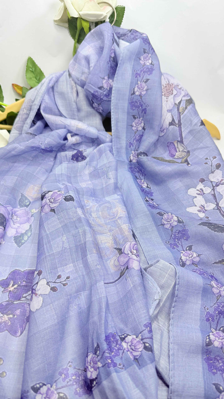 Digital Printed Lawn Hijab