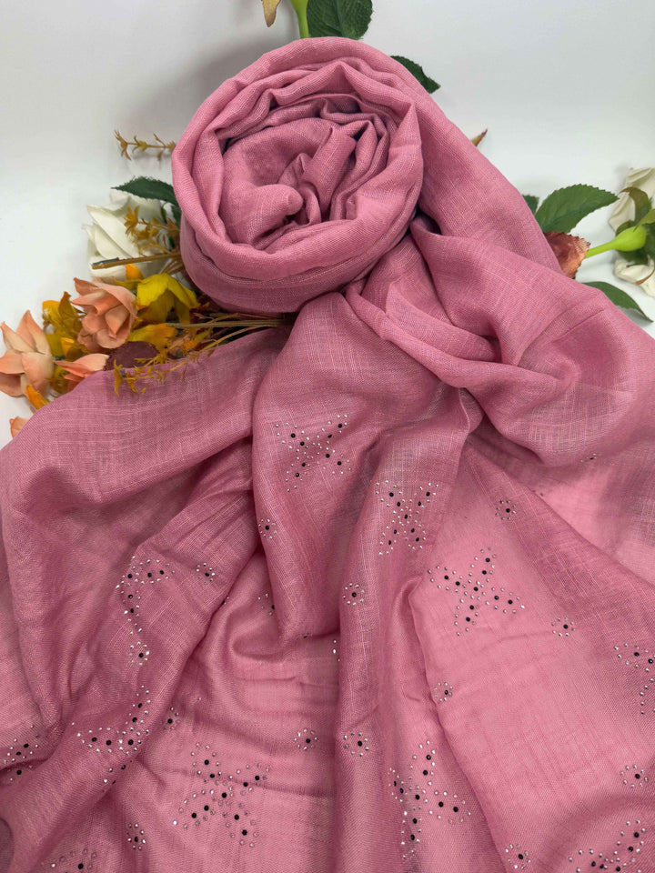 Silver Mukaish Hijab - Jilbabee