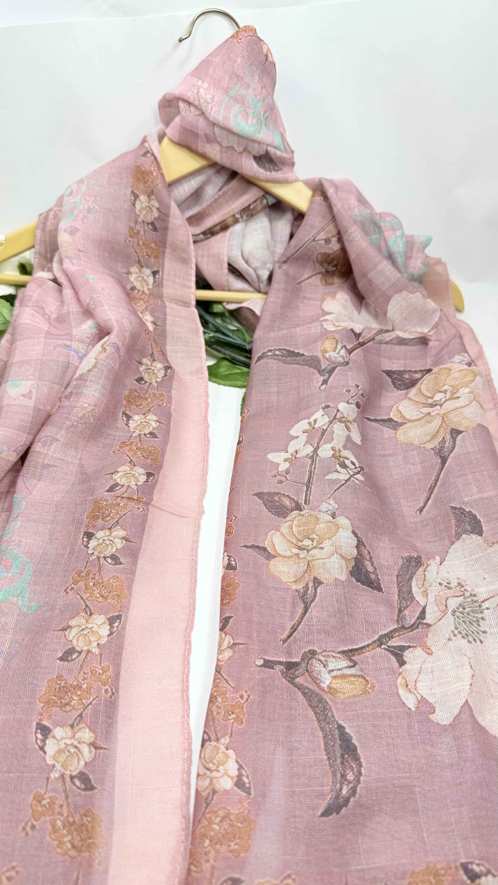 Digital Printed Lawn Hijab