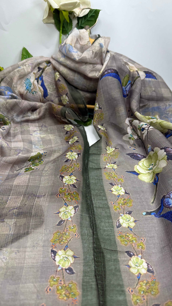 Digital Printed Lawn Hijab