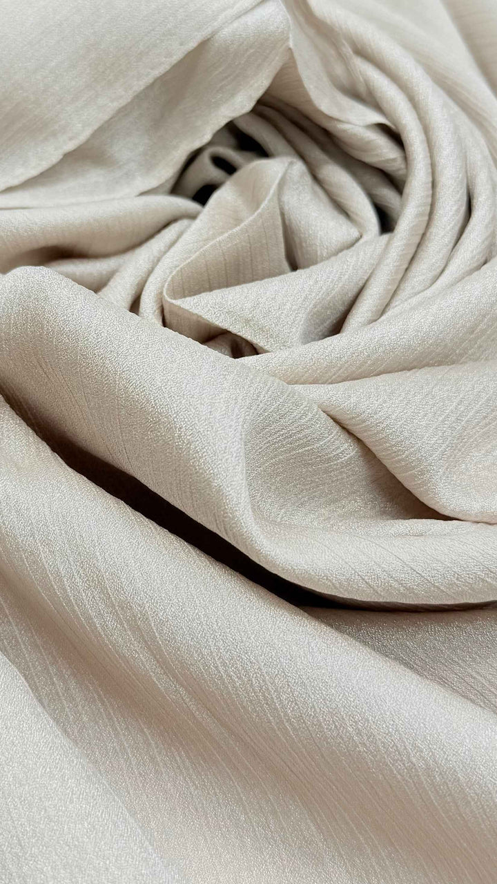 Crinkle Soft Silk Crushed Silk Hijab