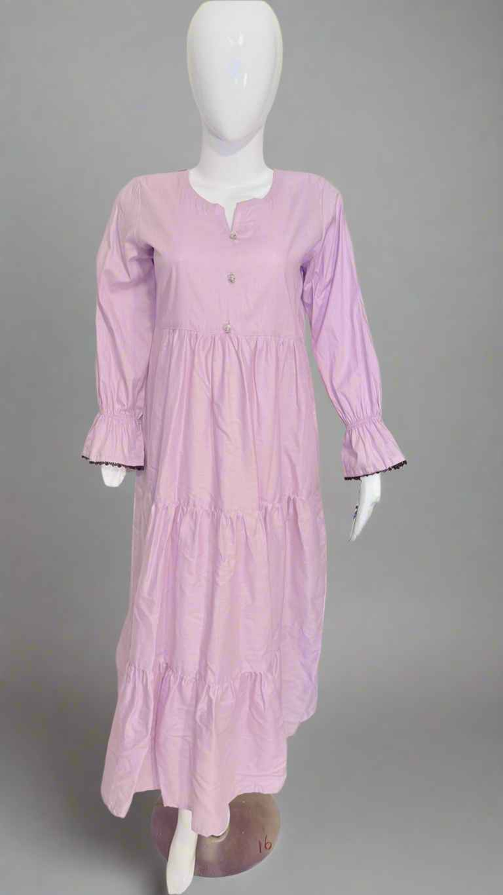 Plain Three layer Dresses