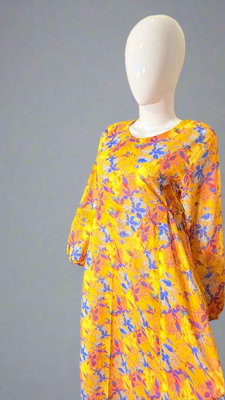 Autum Floral Dress