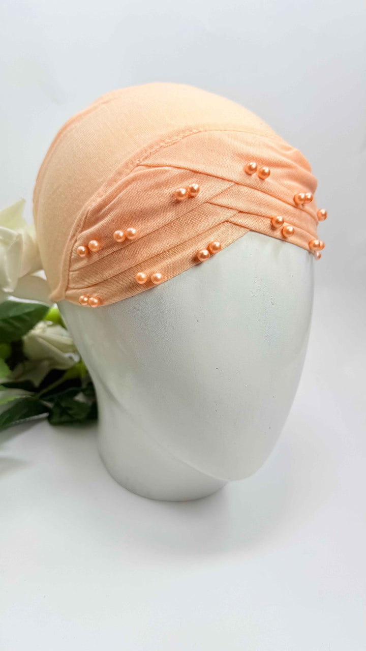 3D Layer Cap With Pearl