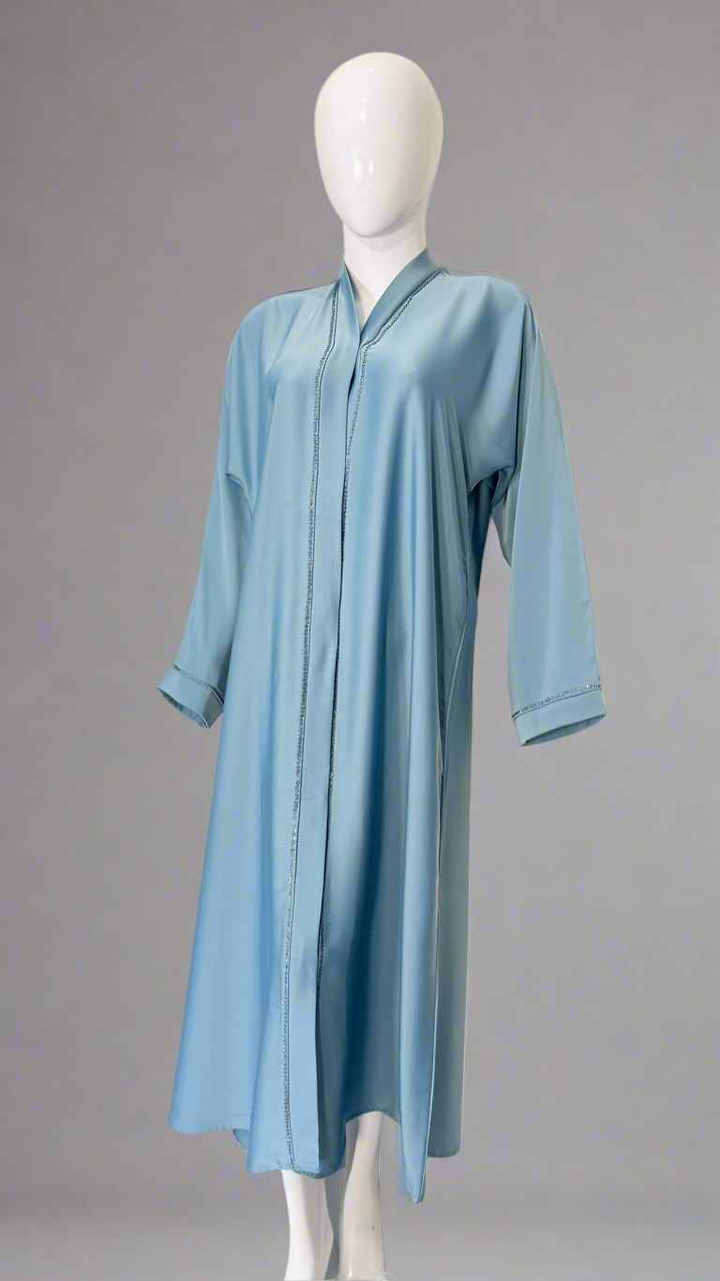 Fancy Silk Abaya