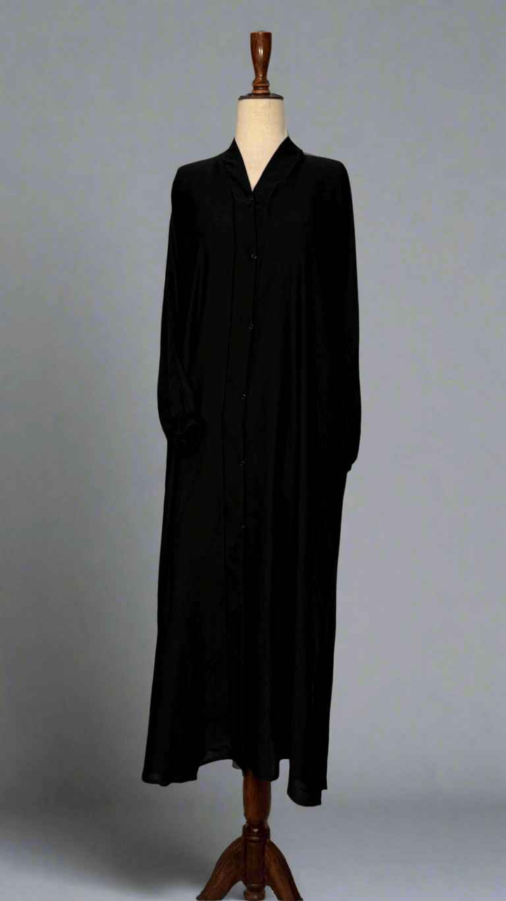 Plain straight Abaya