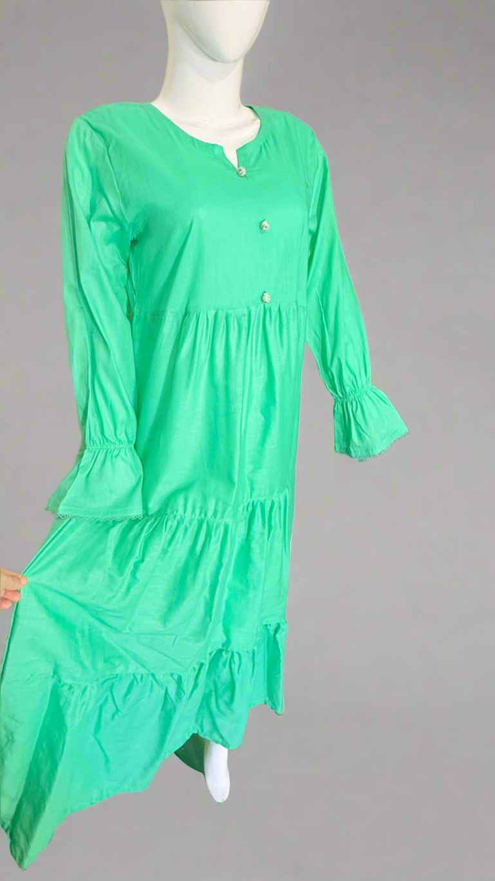 Plain Three layer Dresses