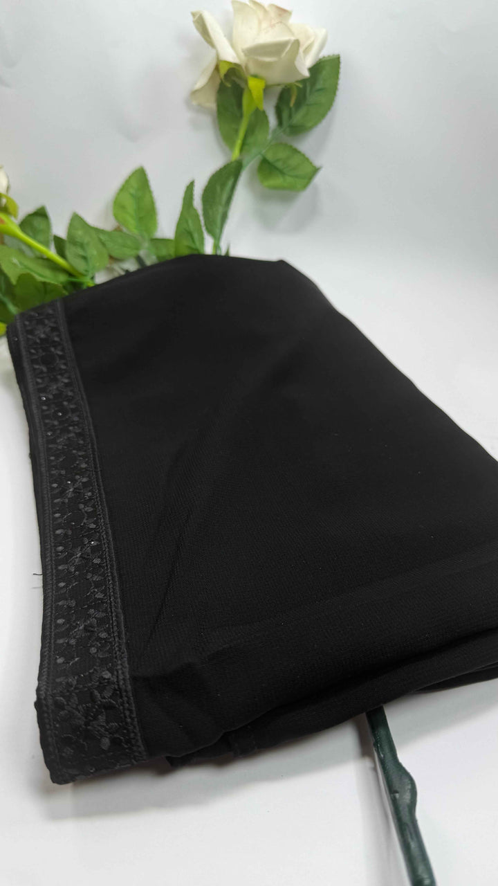 XXL Embroidered Chiffon Chadder