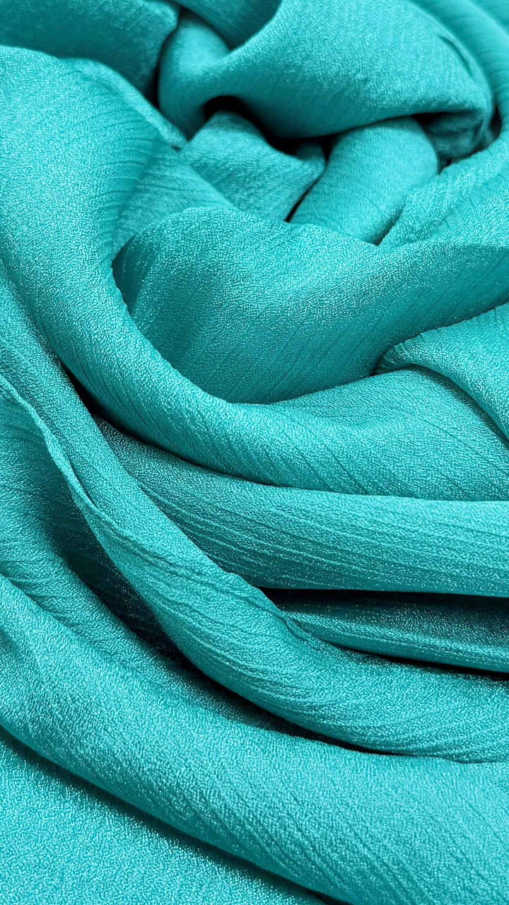 Crinkle Soft Silk Crushed Silk Hijab