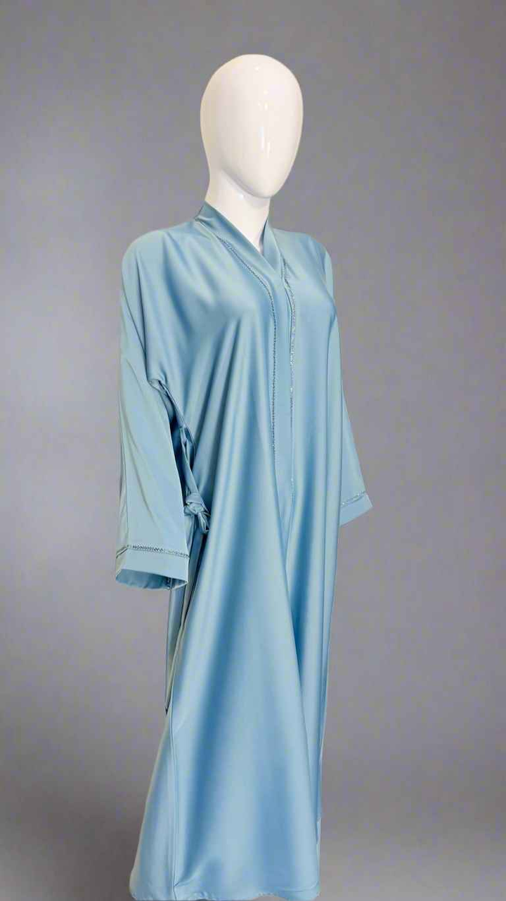 Fancy Silk Abaya