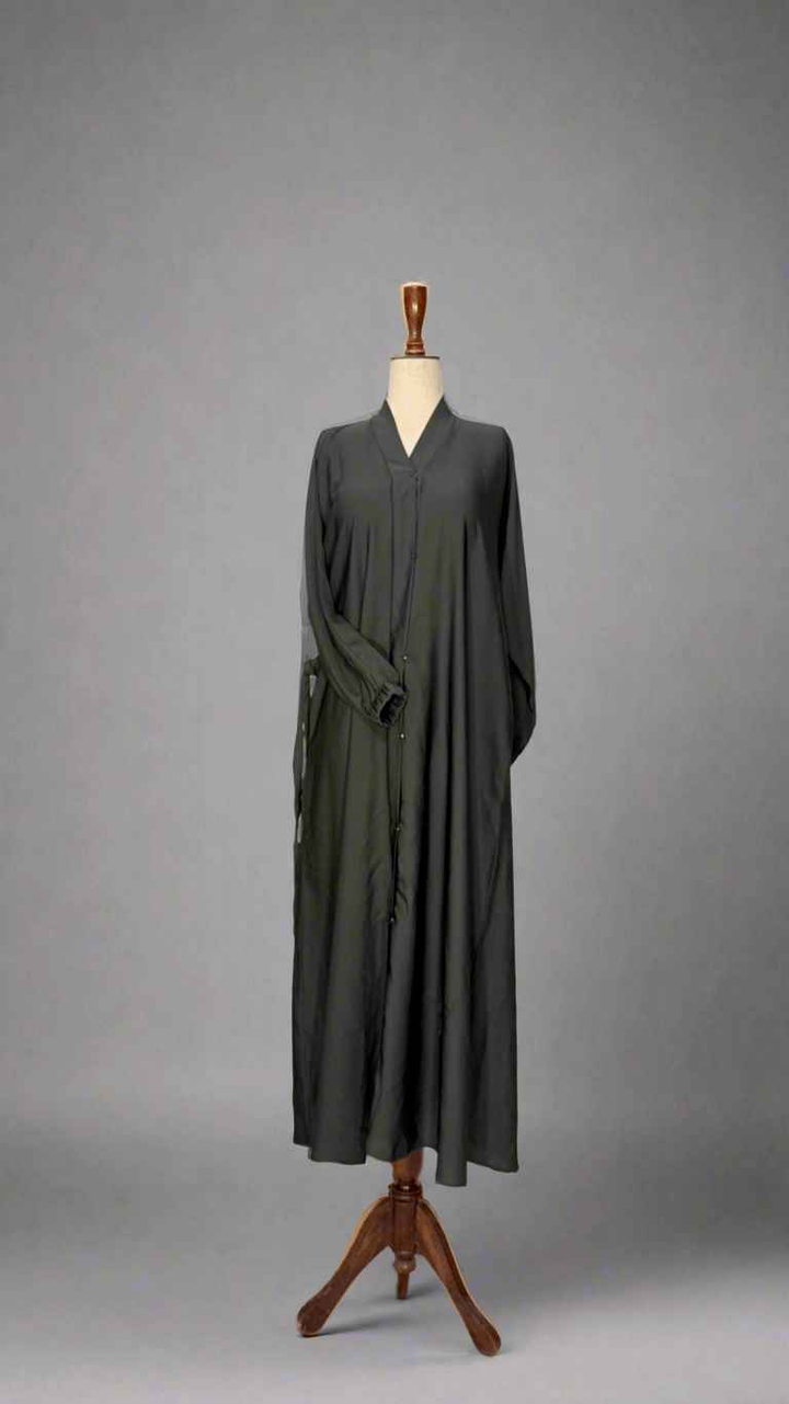 Plain straight Abaya