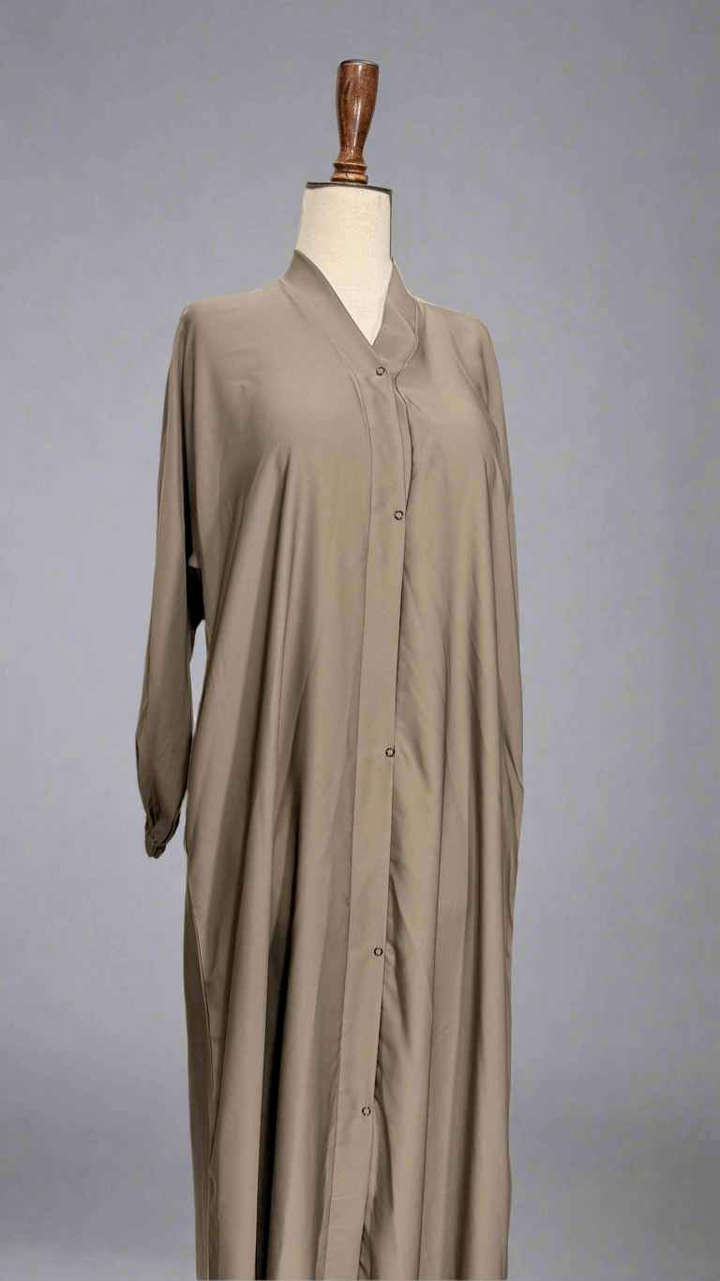 Plain straight Abaya