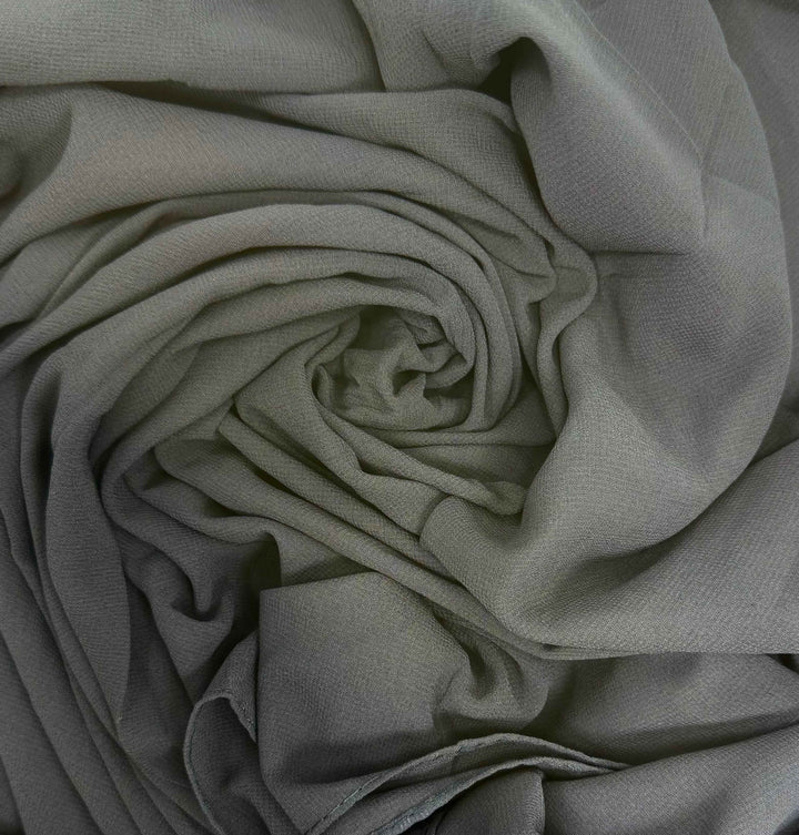 Bubble Chiffon Plain Georgette Hijab - Jilbabee