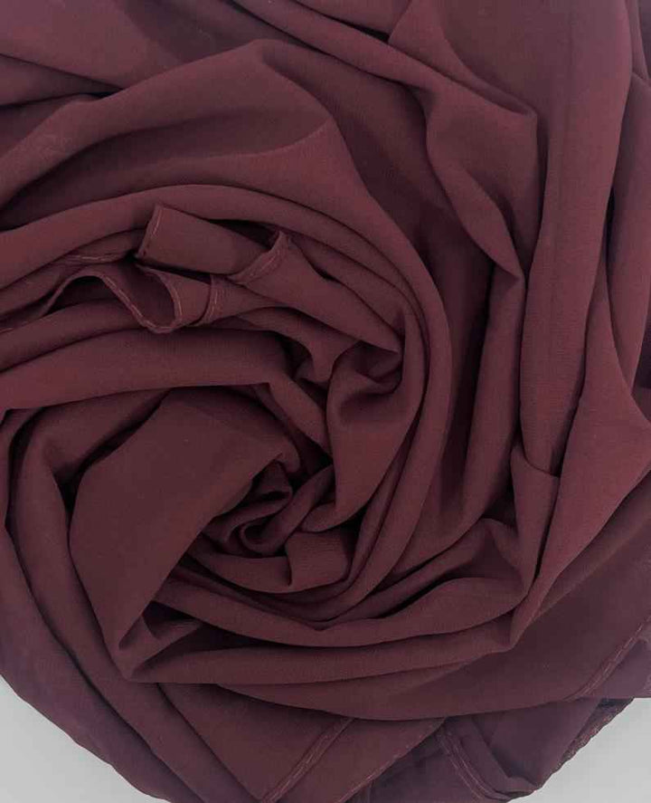 Bubble Chiffon Plain Georgette Hijab - Jilbabee