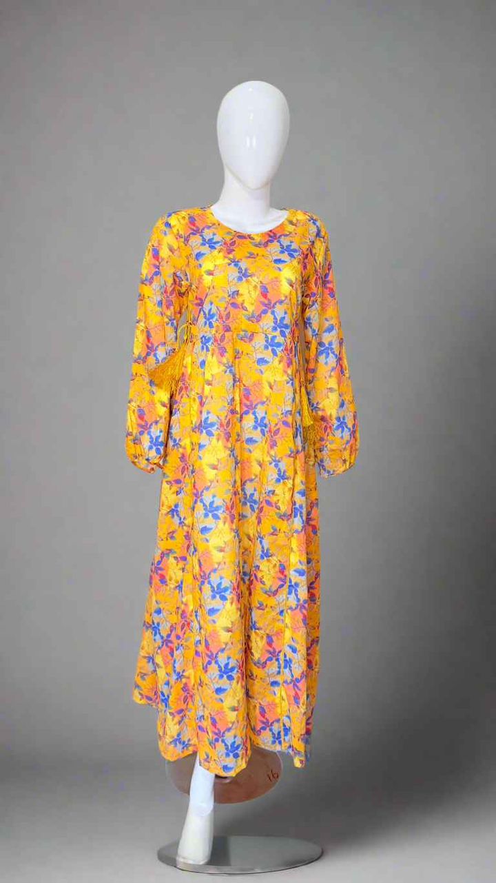 Autum Floral Dress