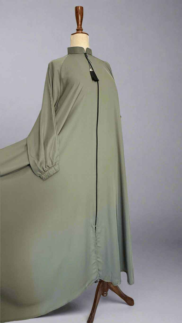 Maxi zip Abaya