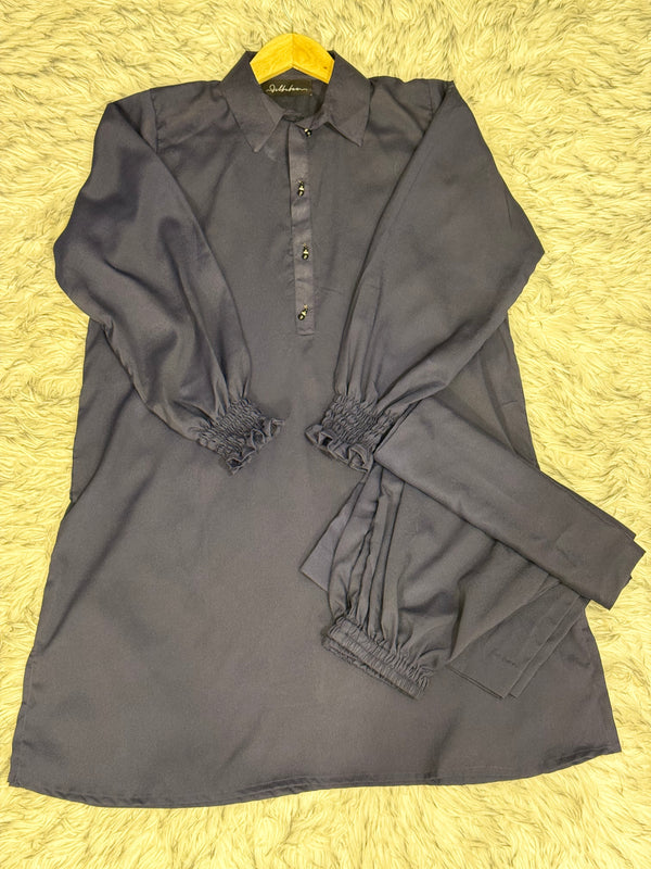 Navy Blue Grip Solid ( Short)