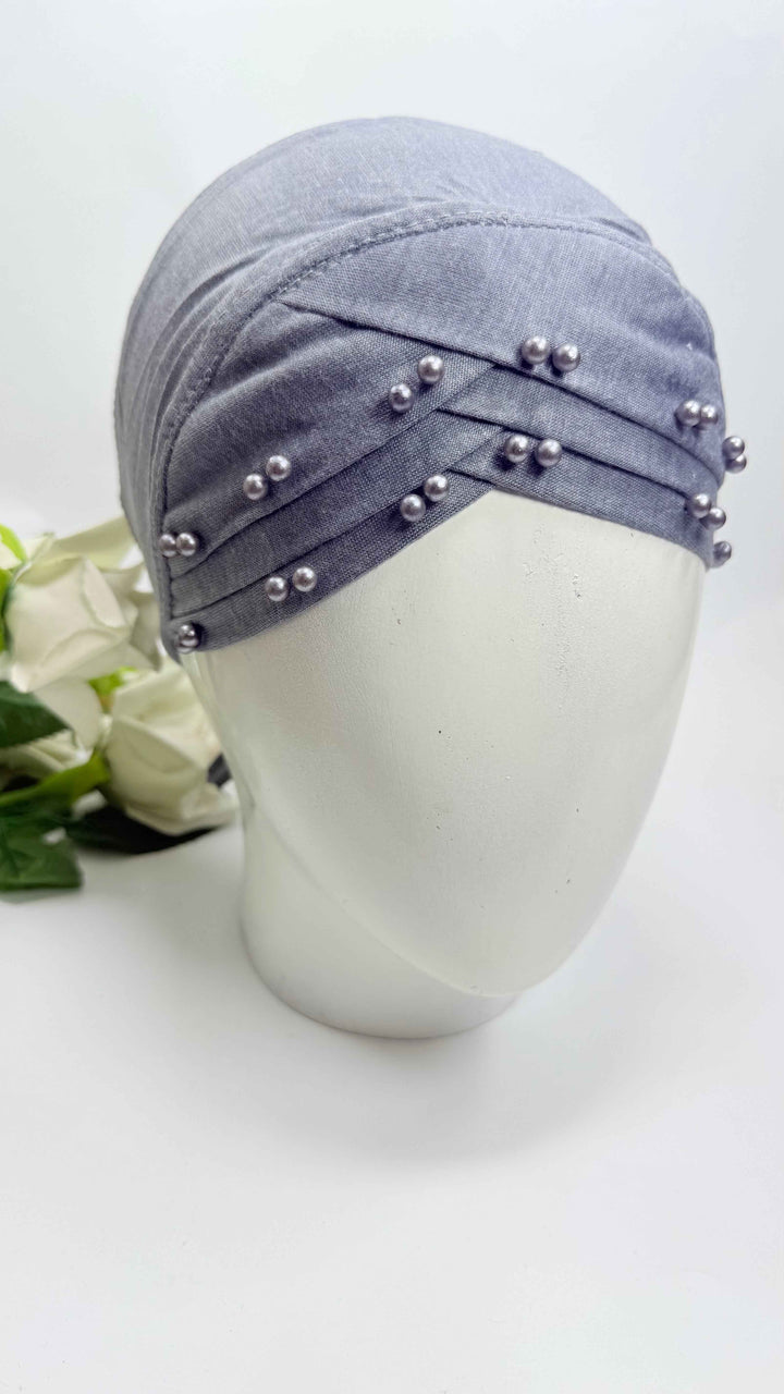 3D Layer Cap With Pearl