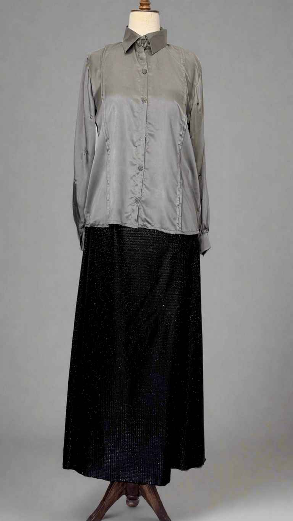 Black Moonlight Skirt
