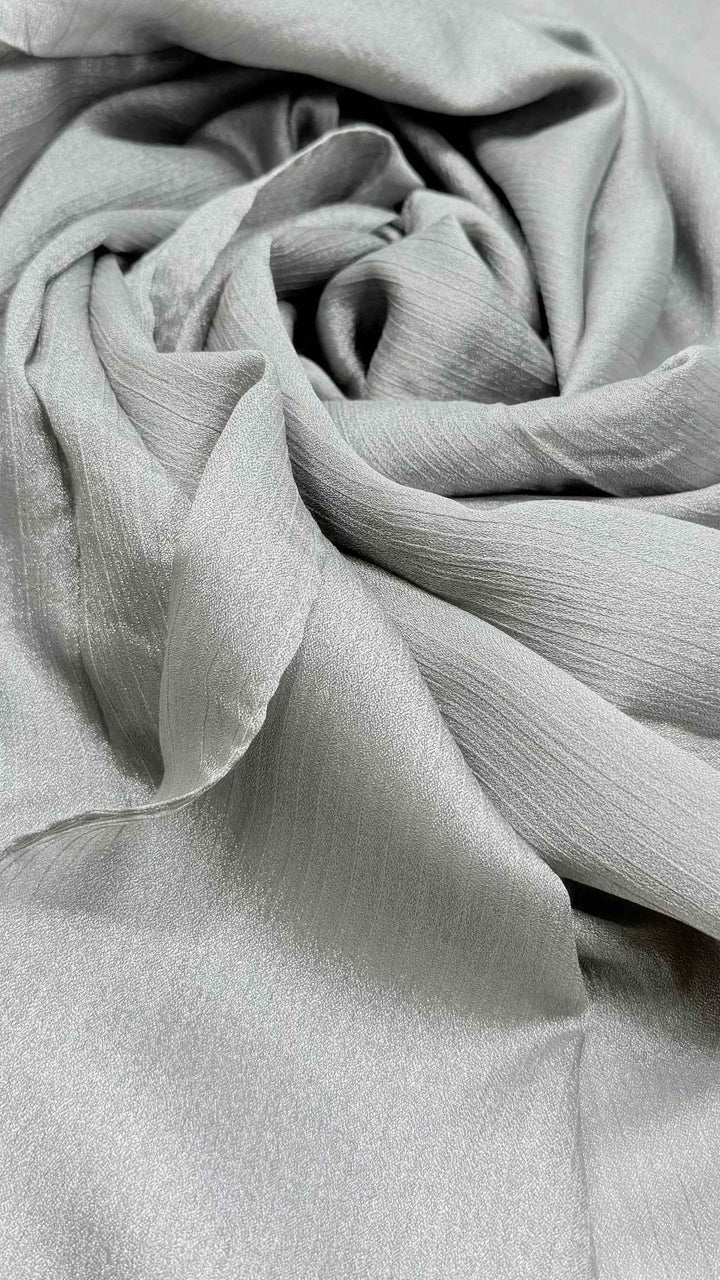 Crinkle Soft Silk Crushed Silk Hijab