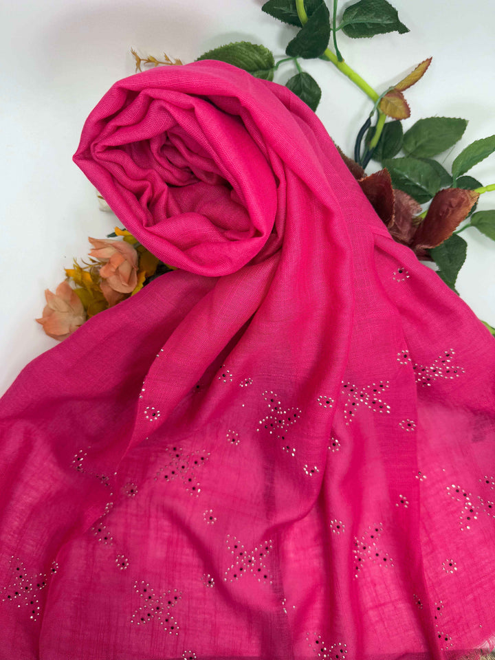Silver Mukaish Hijab - Jilbabee