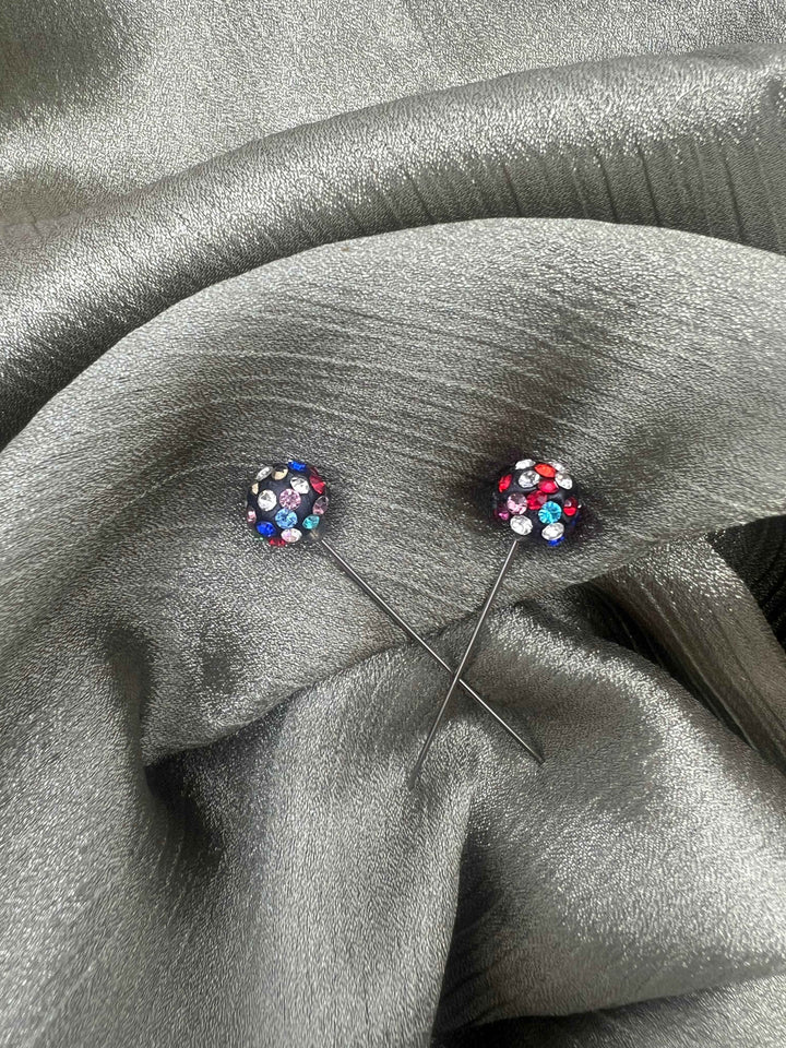 Disco Balls Hijab Pins - Jilbabee