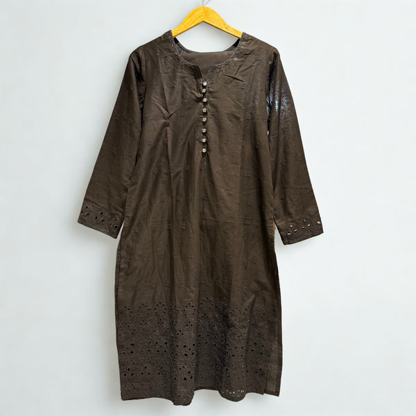 Black chicken kari Suit with border