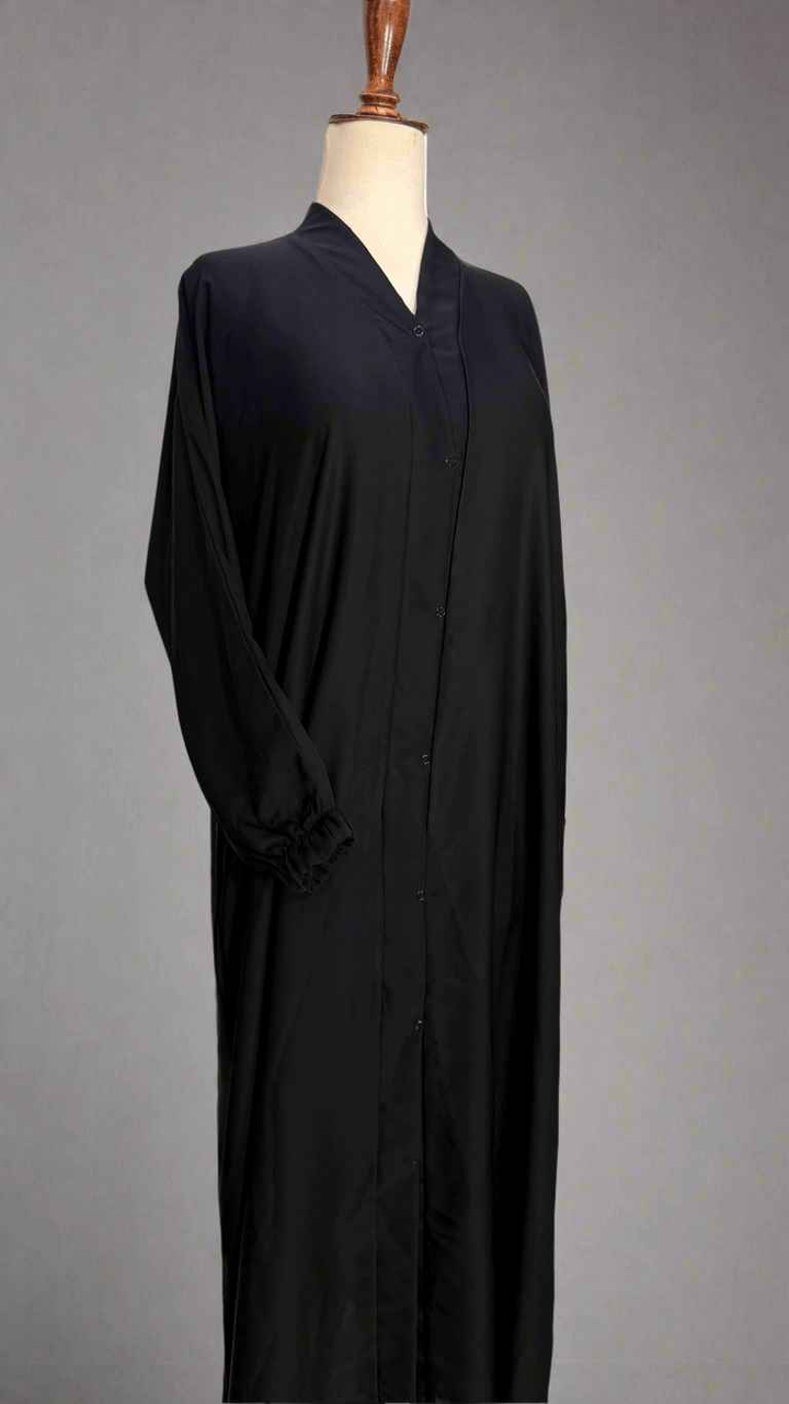 Plain straight Abaya