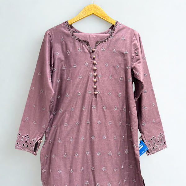 Congo Brown chicken kari suit with border