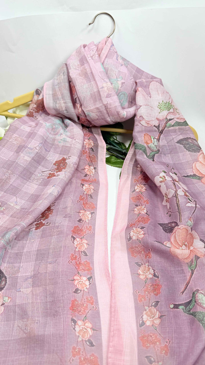 Digital Printed Lawn Hijab