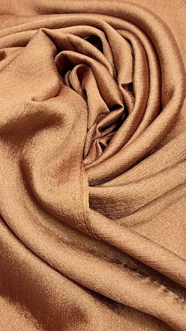 Crinkle Soft Silk Crushed Silk Hijab